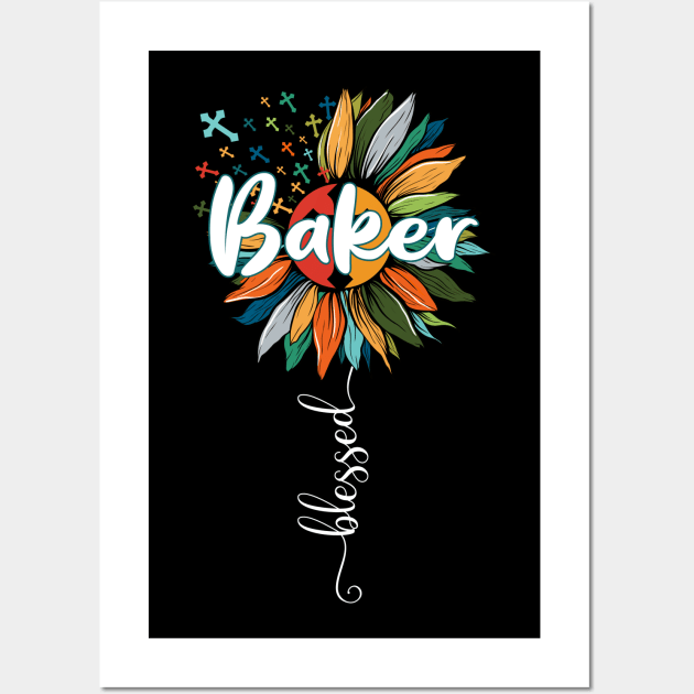 Blessed Baker Wall Art by Brande